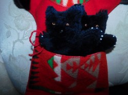 folk art bear puppet baby
